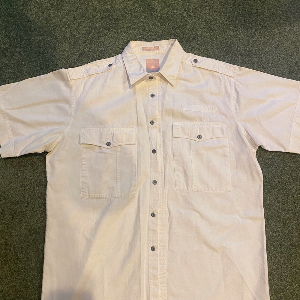 Creamy colored-Van Heusen —very sharp ! Large